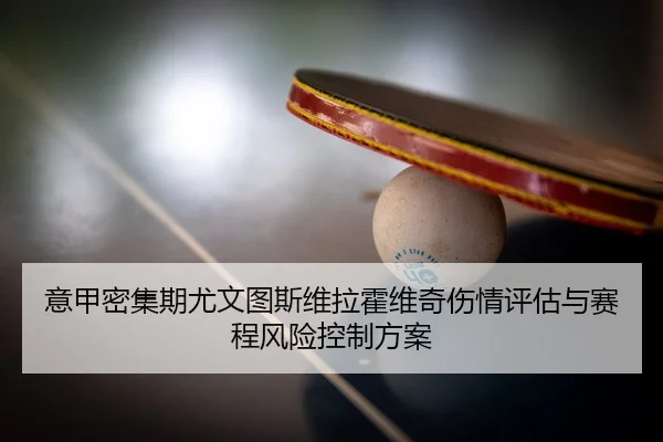 意甲密集期尤文图斯维拉霍维奇伤情评估与赛程风险控制方案